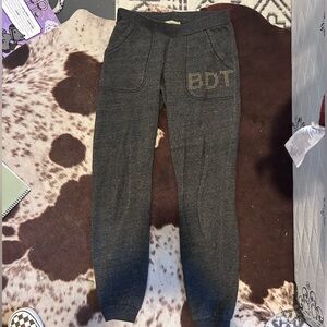 Dark grey joggers